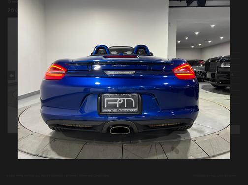 2013 Porsche Boxster Boxster