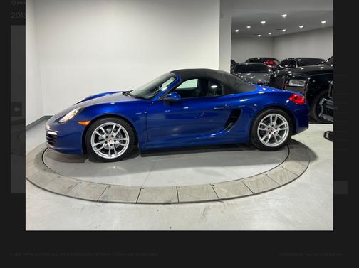 2013 Porsche Boxster Boxster