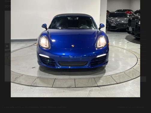 2013 Porsche Boxster Boxster