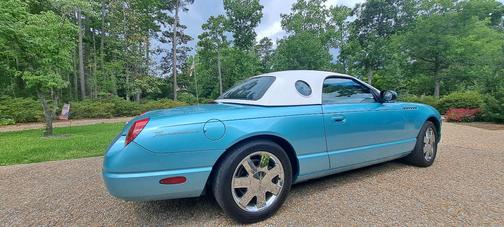 Blue 2002 Ford Thunderbird Deluxe