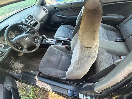 Black 2001 Honda Civic LX