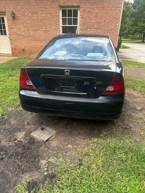 Black 2001 Honda Civic LX