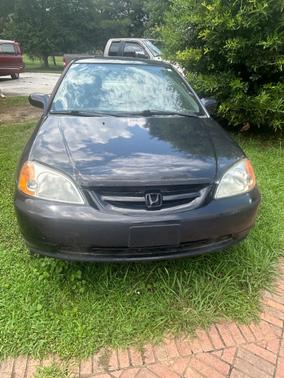 Black 2001 Honda Civic LX