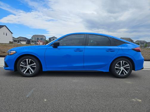 Blue 2024 Honda Civic Sport