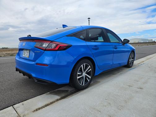 Blue 2024 Honda Civic Sport
