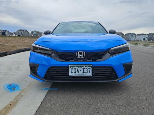 Blue 2024 Honda Civic Sport