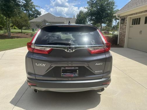 Gray 2018 Honda CR-V Touring