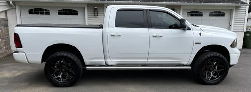 White 2015 RAM 1500 Big Horn