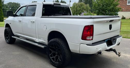 White 2015 RAM 1500 Big Horn