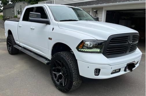 White 2015 RAM 1500 Big Horn