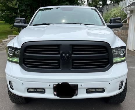 White 2015 RAM 1500 Big Horn