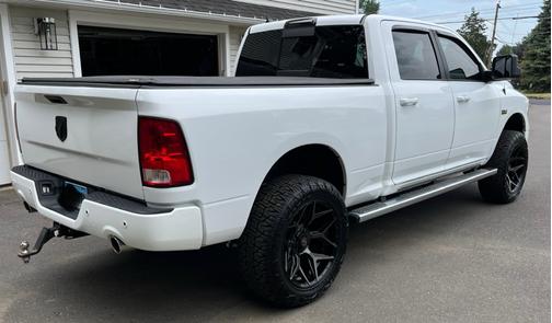 White 2015 RAM 1500 Big Horn