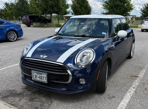 Blue 2017 MINI Hardtop Cooper