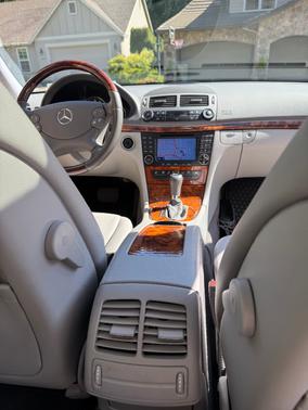 Blue 2007 Mercedes-Benz E-Class E320 Bluetec