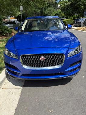 Blue 2019 Jaguar F-PACE 30t Prestige