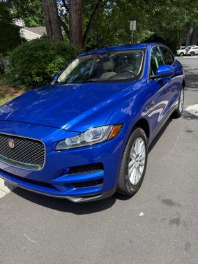 Blue 2019 Jaguar F-PACE 30t Prestige