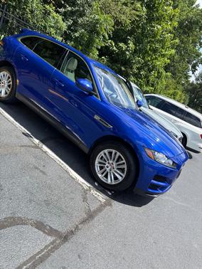 Blue 2019 Jaguar F-PACE 30t Prestige