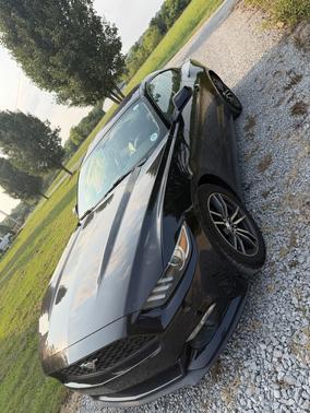 Black 2017 Ford Mustang EcoBoost Premium