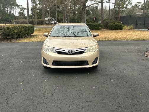 Gold 2012 Toyota Camry LE