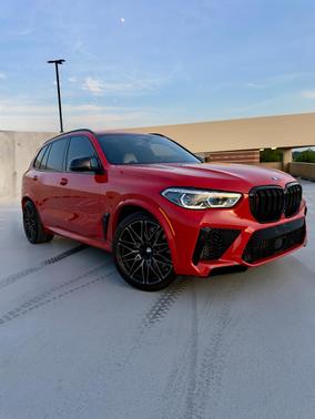 Red 2021 BMW X5 M Base