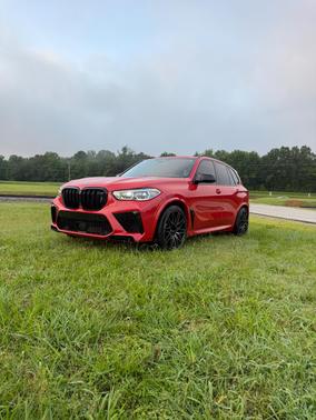 Red 2021 BMW X5 M Base