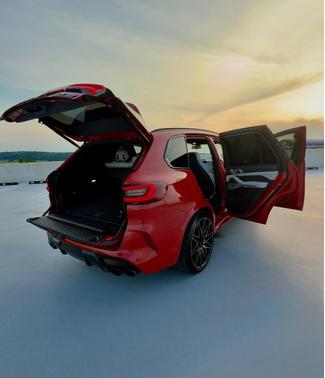 Red 2021 BMW X5 M Base