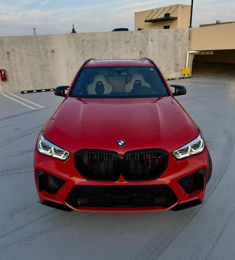 Red 2021 BMW X5 M Base