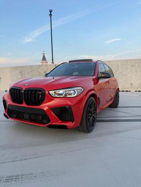 Red 2021 BMW X5 M Base