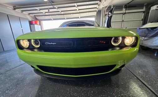 Green 2015 Dodge Challenger R/T Shaker