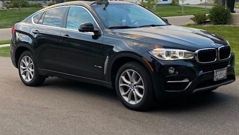 Black 2016 BMW X6 xDrive35i