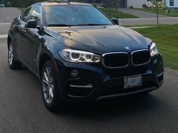 Black 2016 BMW X6 xDrive35i