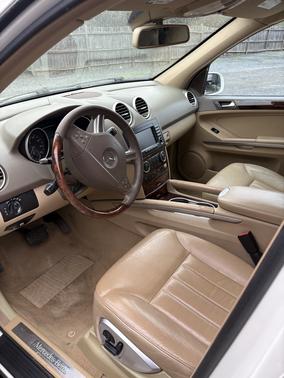 White 2008 Mercedes-Benz M-Class ML320 CDI 4MATIC