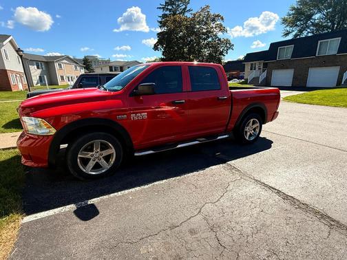Red 2014 RAM 1500 Tradesman/Express