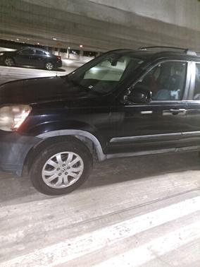 Black 2005 Honda CR-V EX
