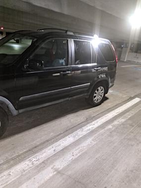 Black 2005 Honda CR-V EX