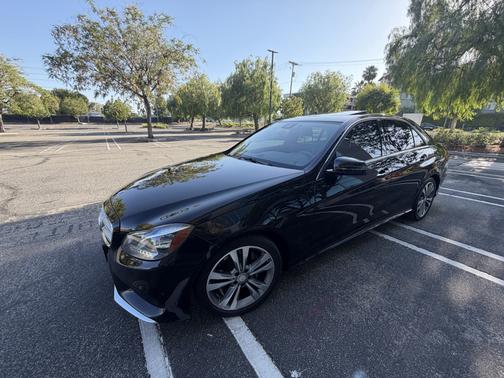Black 2016 Mercedes-Benz E-Class E 350