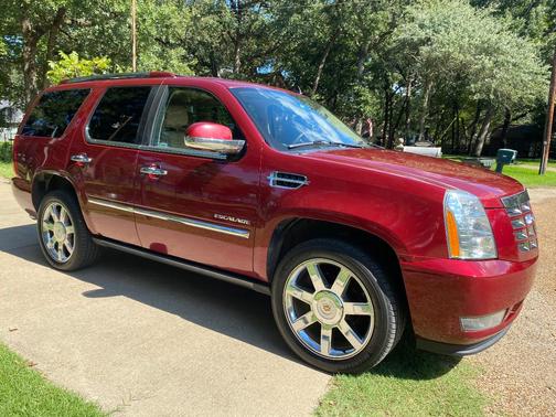 Red 2011 Cadillac Escalade Premium