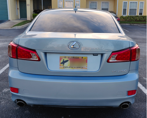 Blue 2012 Lexus IS 250 Base
