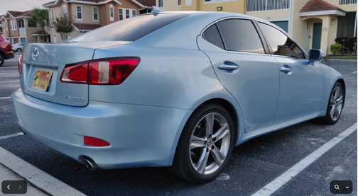 Blue 2012 Lexus IS 250 Base