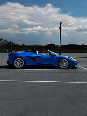 Blue 2024 Chevrolet Corvette Z06 w/3LZ