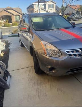 Gray 2012 Nissan Rogue SV