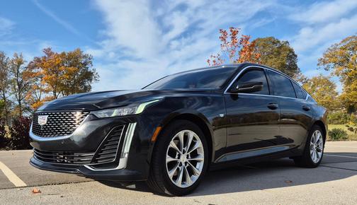 Black 2020 Cadillac CT5 Premium Luxury RWD
