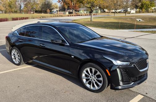 Black 2020 Cadillac CT5 Premium Luxury RWD