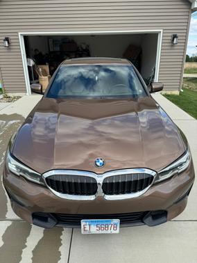 Brown 2019 BMW 330 i
