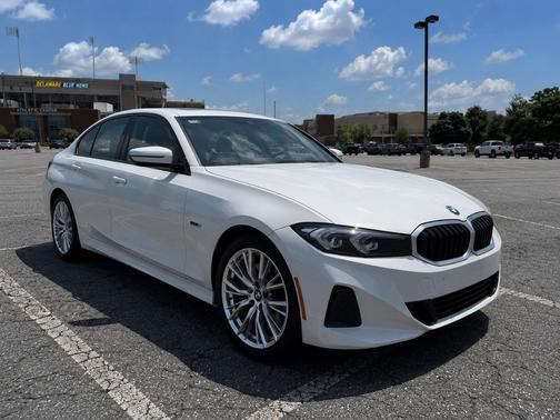 White 2023 BMW 330e xDrive