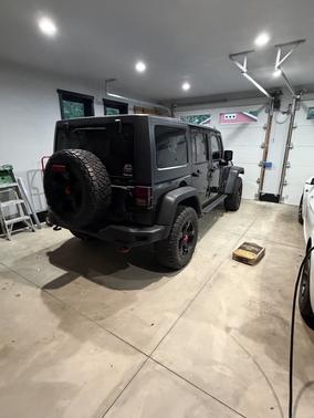 Black 2018 Jeep Wrangler JK Unlimited Rubicon