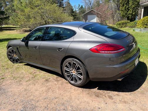 Gray 2015 Porsche Panamera Panamera 4