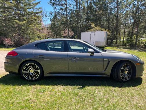 Gray 2015 Porsche Panamera Panamera 4