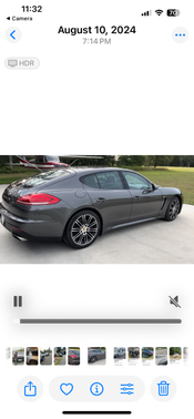 Gray 2015 Porsche Panamera Panamera 4