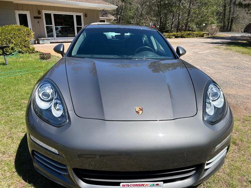 Gray 2015 Porsche Panamera Panamera 4